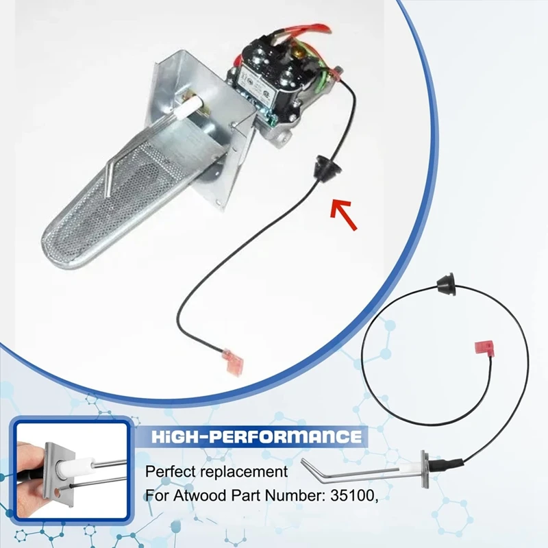 35100 Furnace Electrode Kit For Hydro Flame RV Furnace Electrode For Atwood AFS AFM AFL DFS DFM Replacement Ignitors