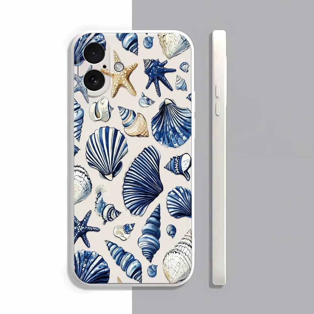 

Marine life Phone Case for iPhone17Pro Max/17Pro/17/16/15/14/13/12/11/Pro/Plus Fashion Friend Gift Aesthetic Phone Case
