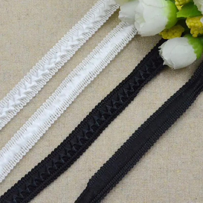 5 meter/196,85 inch elk pakket nieuwe kledingaccessoires doe-het-zelf ambachten kanten rand feestjurk prachtige hoofddeksels middenhoek kralenvormig kant