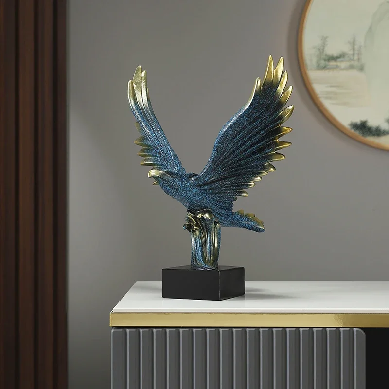 New Chinese Style Roc Spreading Its Wings Ornament High End Atmospheric Handicraft Office Bookshelf Decoration