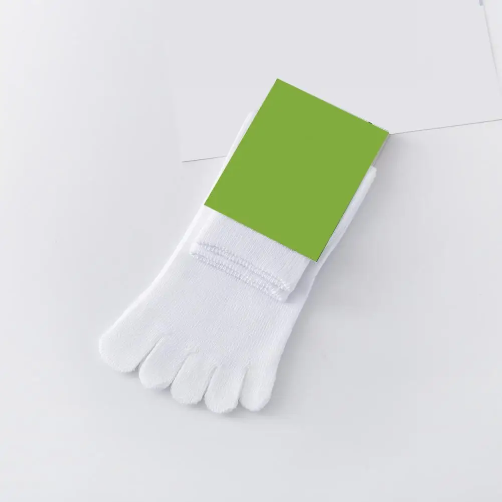 جوارب رياضية للرجال مانعة للانزلاق وممزوجة بالقطن ، مرونة عالية ، امتصاص العرق ، ارتداء يومي ، أنبوب متوسط ، زوج واحد