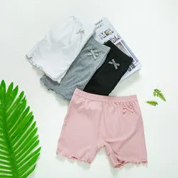 100% Cotton Girls Safety Pants Top Quality Kids Short Pants Underwear Children Summer Cute Shorts Underpants For 3-10 Years Old