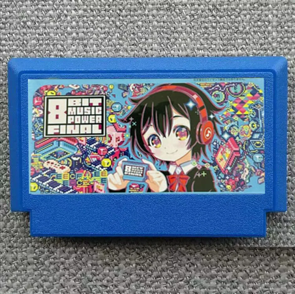 8BIT MUSIC POWER OR  MUSIC POWER FINAL OR MUSIC POWER ENCORE  Game Cartridge for FC Console 60Pins Video Game Card - view 4