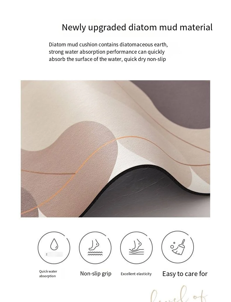 VIKAMA 3 قطع من سجادات أرضية الحمام للهالوين - سجاد PVC ماص للماء ومضاد للانزلاق وسريع الجفاف للديكور المنزلي