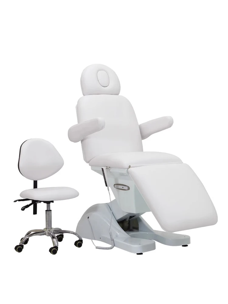 High end electric lifting beauty tattoo injection bed ear picking and dental bed beauty chair