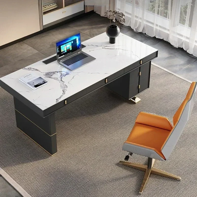 Luxury Modern Computer Desk Accessories Office Table Pc Executive Organiser Standing Home Art A Reading Escritorios De Height
