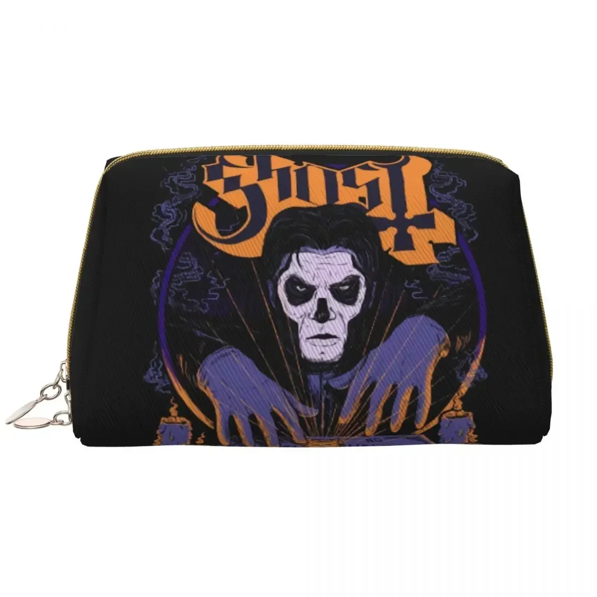 

Heavy Rock Band Ghost Impera Maestro Cosmetic Bag Women Kawaii Big Capacity Makeup Case Beauty Storage Toiletry Bags