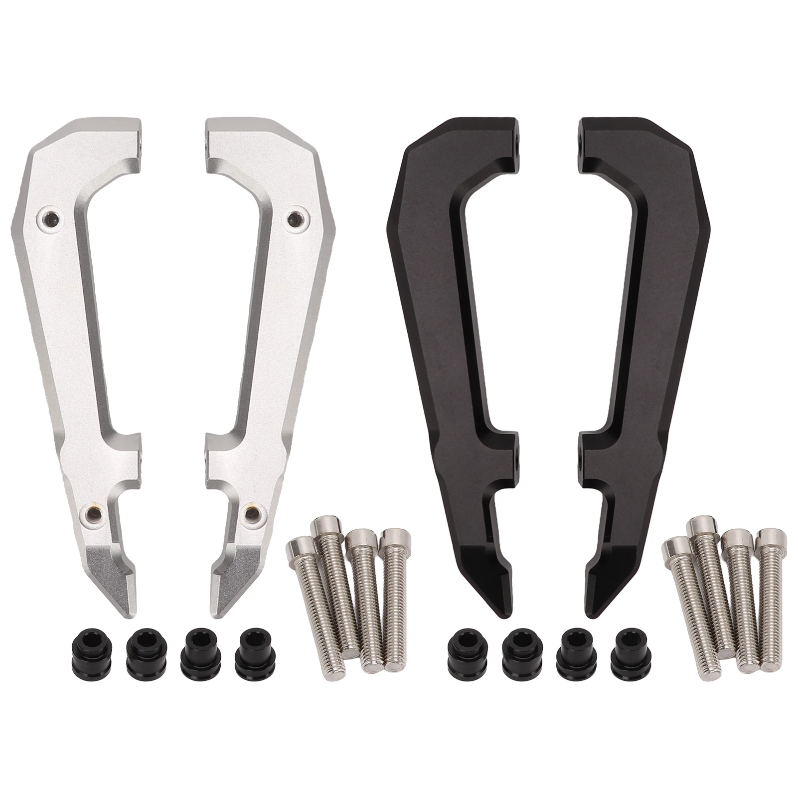 

Motorcycle Rear Seat Grab Handle Pair Motorcycle Rear Passenger Seat Handle Bar Aluminium Alloy Replacement for MSX125 GROM