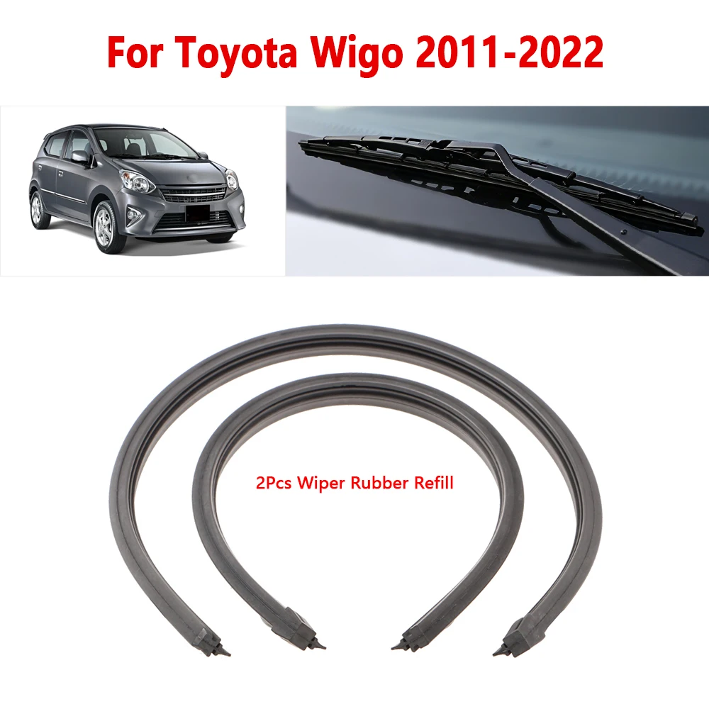 Für Toyota Wigo 2014 2015 2018 2019 2021 Wischer-Gummistreifen 14" 21" Auto-Wischer-Ersatzteile 1 Paar