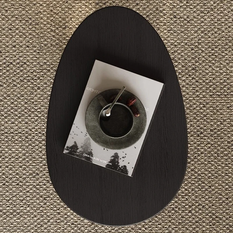 # Tavolino da Caffè Minimalista Unico, Decorazione Moderna in Legno, Tavolino di Design Nordico, Mesa Auxiliar Estetica Postmoderna, Arredamento Postmoderno