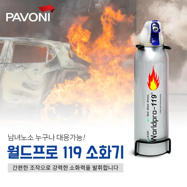 Pavoni World Pro 119 Domestic fire extinguisher (home/vehicle use)