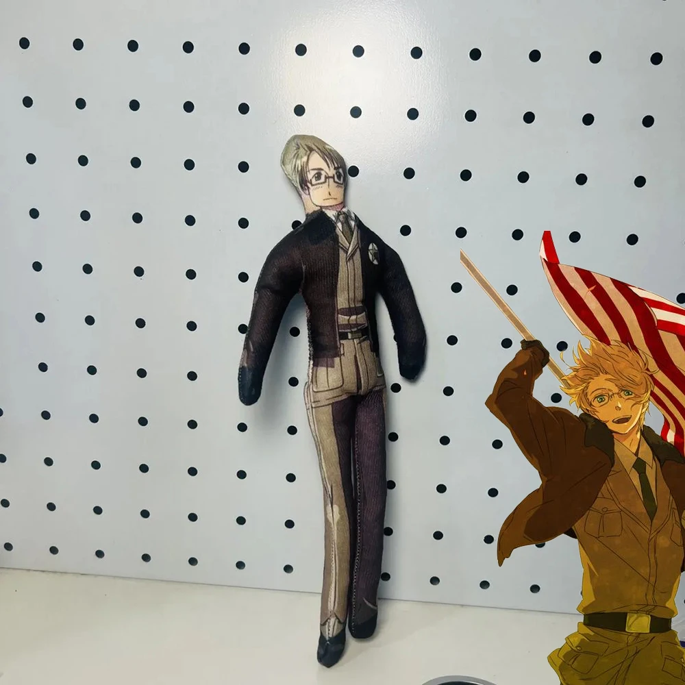 

Anime The World Twinkle Alfred F Jones Cosplay Doll Abstract Slender Twistable Shape Cotton Doll Room Decoration Festival Gift