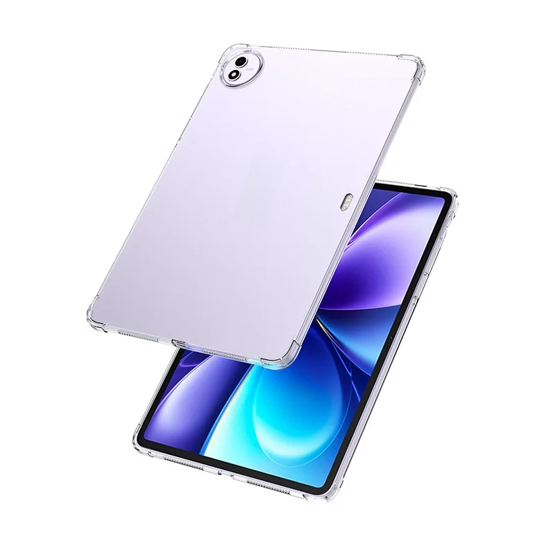 

TPU Transparent Protective Case For Vivo Pad6 Pro Tablet Case Shockproof Anti-Drop Anti-Scratch Soft Cover Protective Accessory