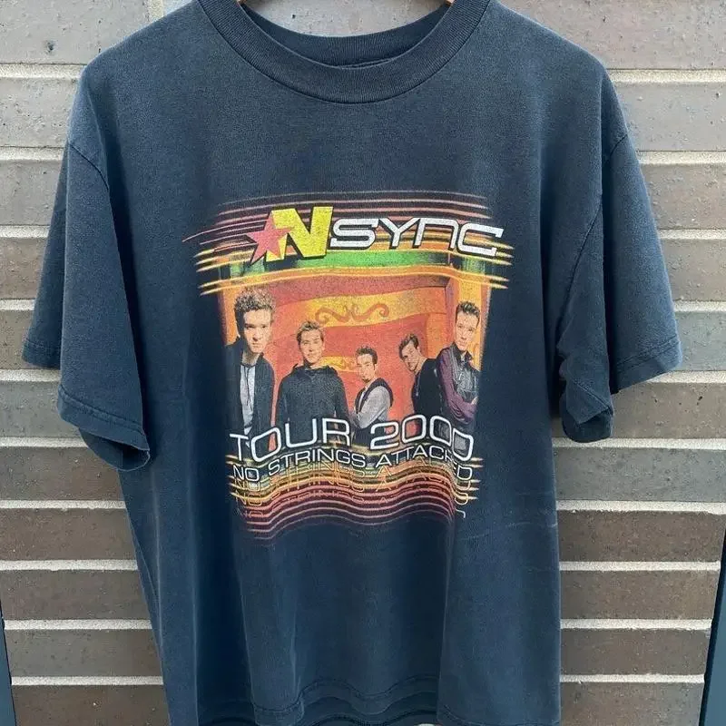 Vintage 2000 Nsync No Strings Attached Concert T Shirt