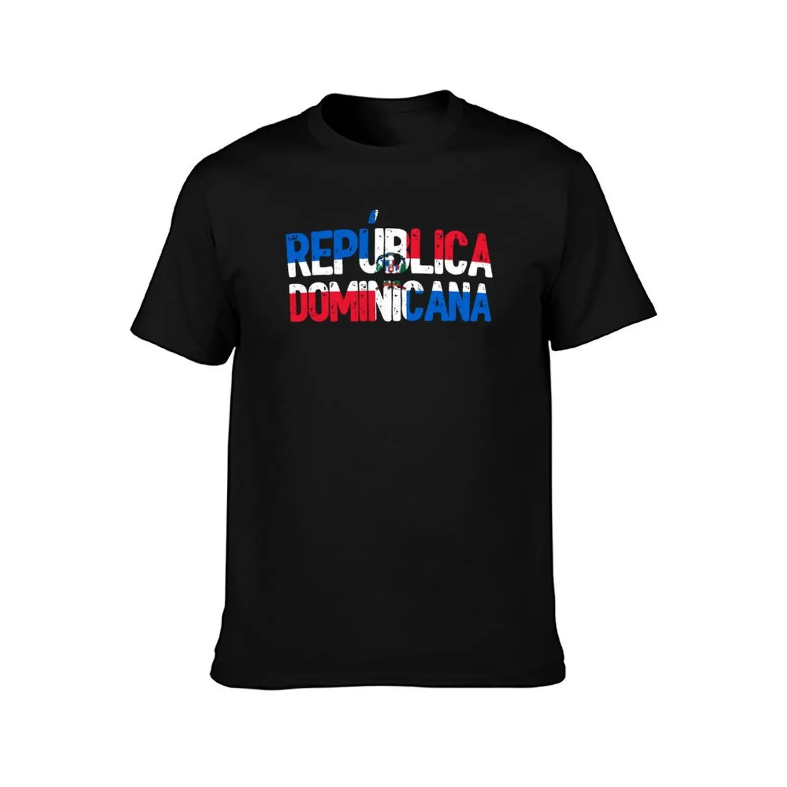 Republica Dominicana Flag I - Dominican Republic T-Shirt Summer Casual Cotton Tee Oversized Streetwear Tops Unisex Men Women