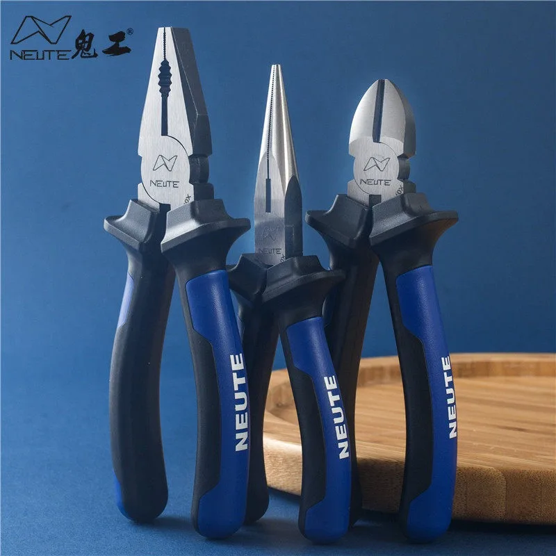 Vice industrial grade nipper pliers diagonal pliers electrician's hand pliers flat labor-saving