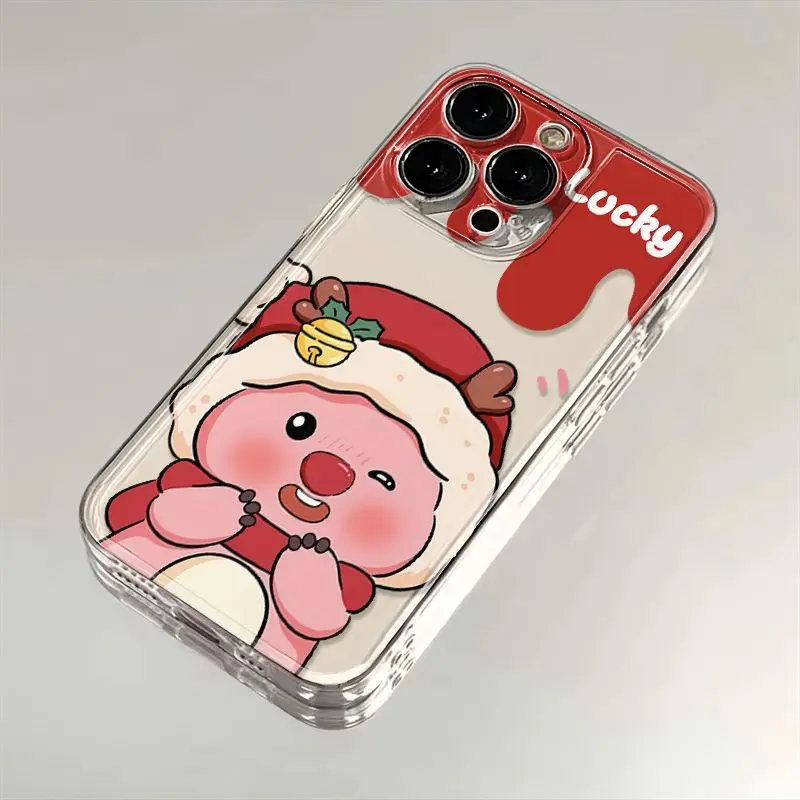 Cartoon Anime Kawaii Christmas Cute Loopy Iphone14 Mobile Phone Case Iphone15 Pro Max Silicone Mobile Phone Protective Cover