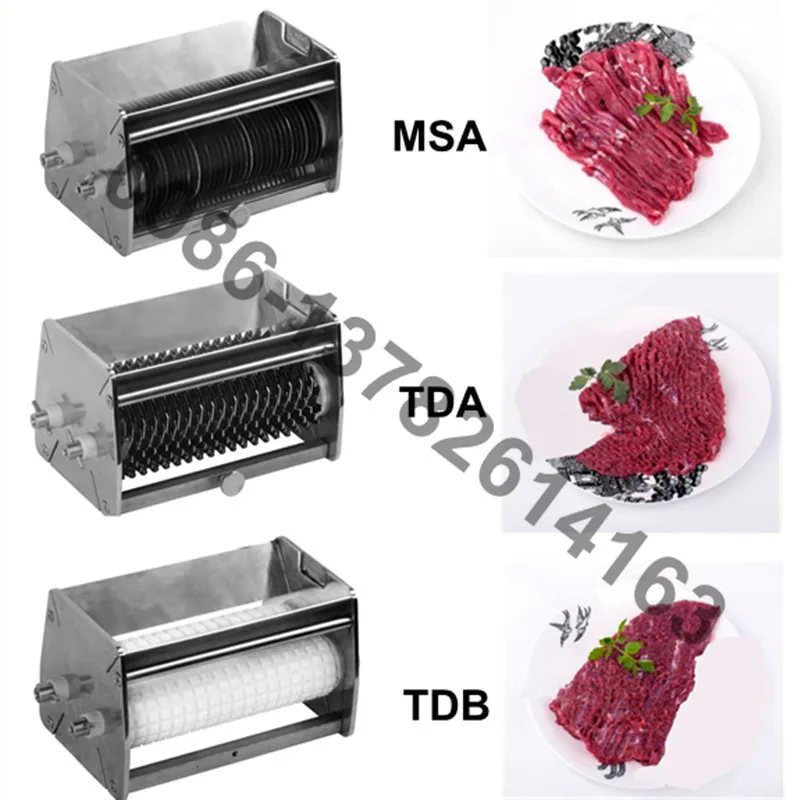 Commercial desk stainless Steel eectric meat tenderizer machine for kitchen equipment