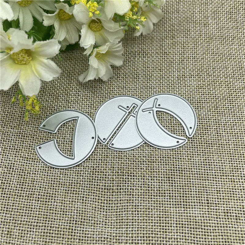 

Suit Products Metal cutting dies mold Round hole label tag Scrapbook paper craft knife mould blade punch stencils dies