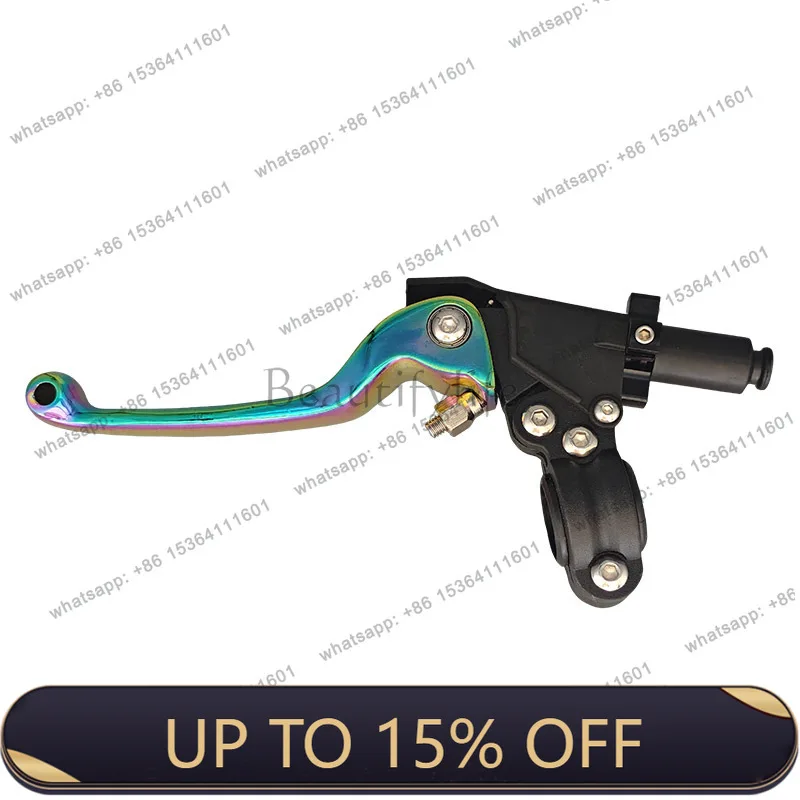 LX motorcycle modification accessories short second generation ASV F3 anti-drop folding brake handle