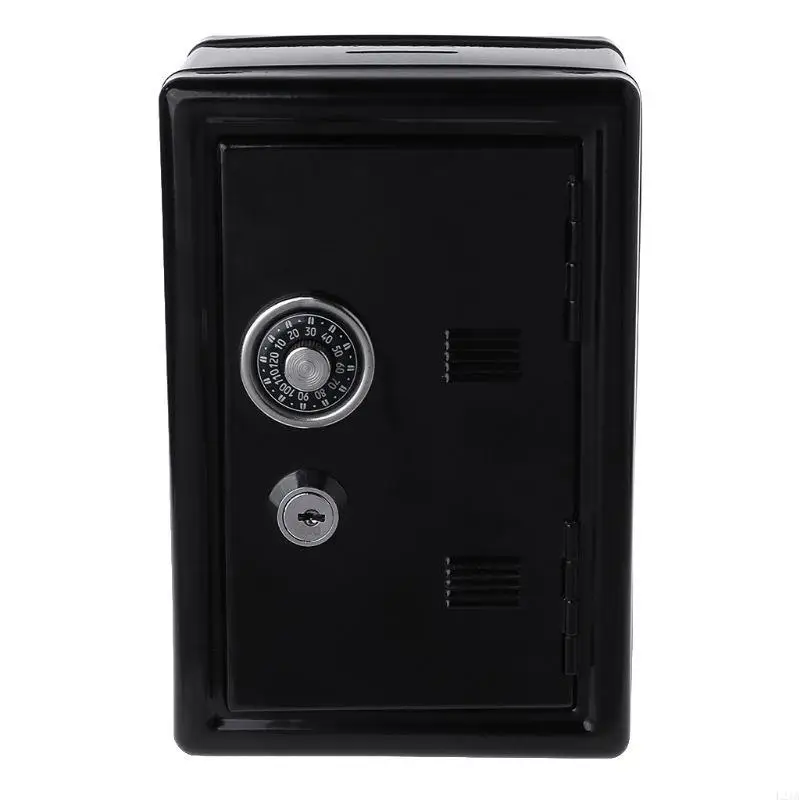 2025 New New Safe Security Metal Money Deposit Cash Savings Saving Box 2 Keys