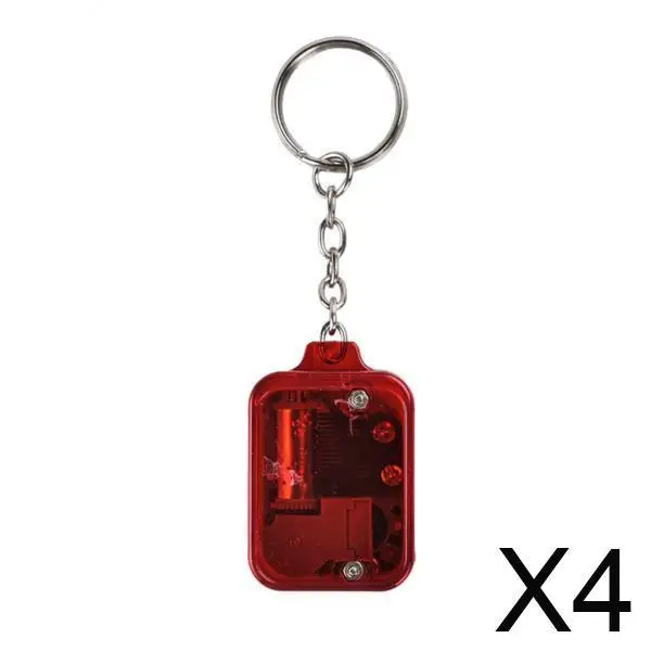 Pendentifs musicaux pour enfants, porte-clés en acrylique, jouet mélodie apaisant pour cadeaux de bébé et d'amis