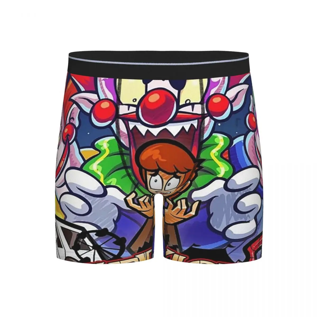 

Long Boxer Underpants Shorts Killer Klowns From Outer Space Panties Male Comfortable Underwear for Homme Man Boyfriend Gift