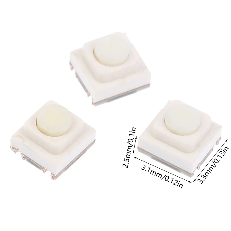 New 5Pcs CITIZEN 3.1*3.3*2.5 Mm Sealed Tacts Switch 4-Pin Button Micro Switch Micro-movement LS37J3-T