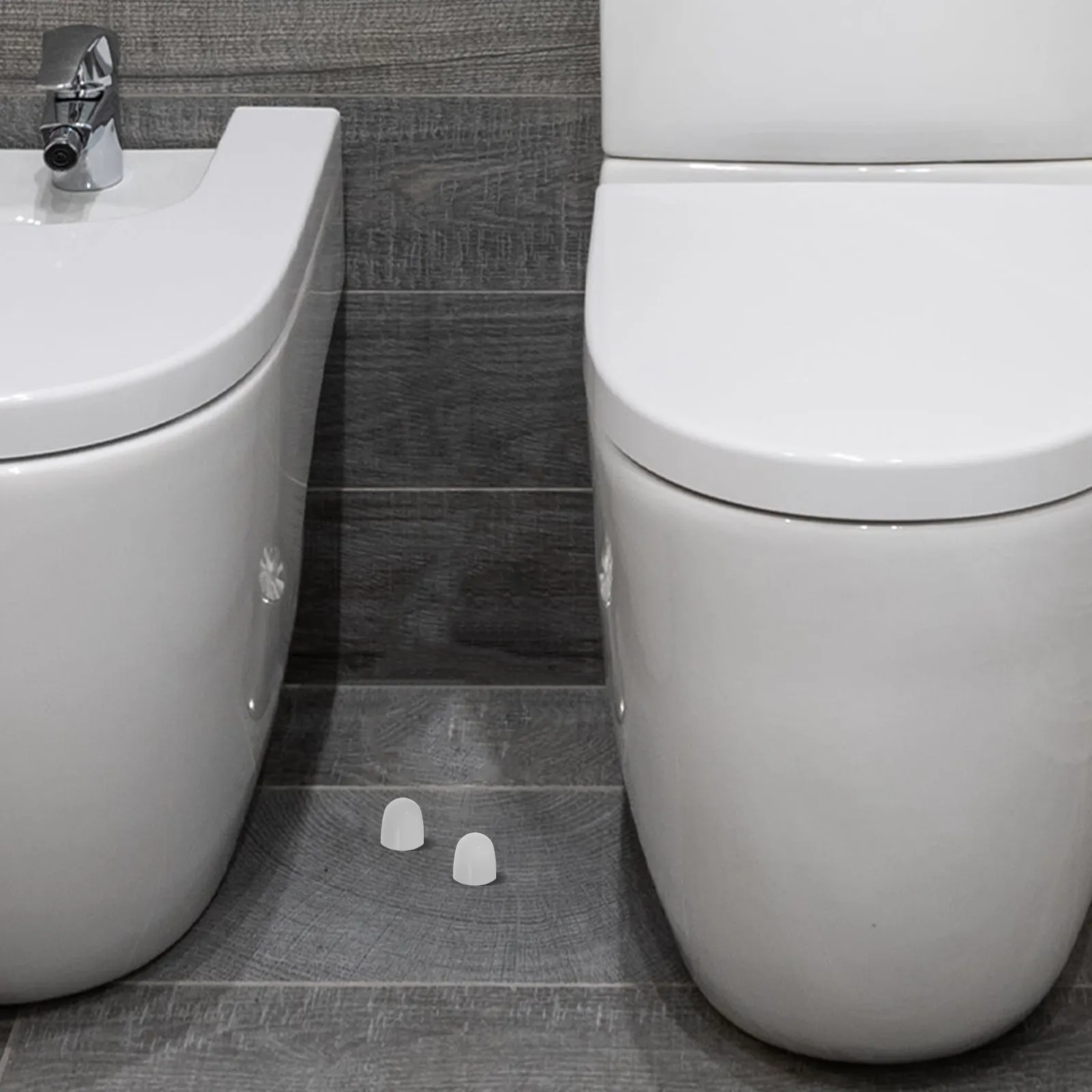 4Pcs Decorative Toilet Bolt Caps Covers Universal for Toilet Floor Bolts Easy Install No Tools Required Hides Fasteners