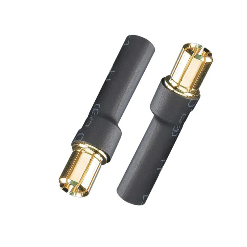 2/3 Pcs No Wire 4.0mm Female Banana Connector to 6.0mm male Bullet Banana Connector Plug Adapter for RC ESC Motor Charger