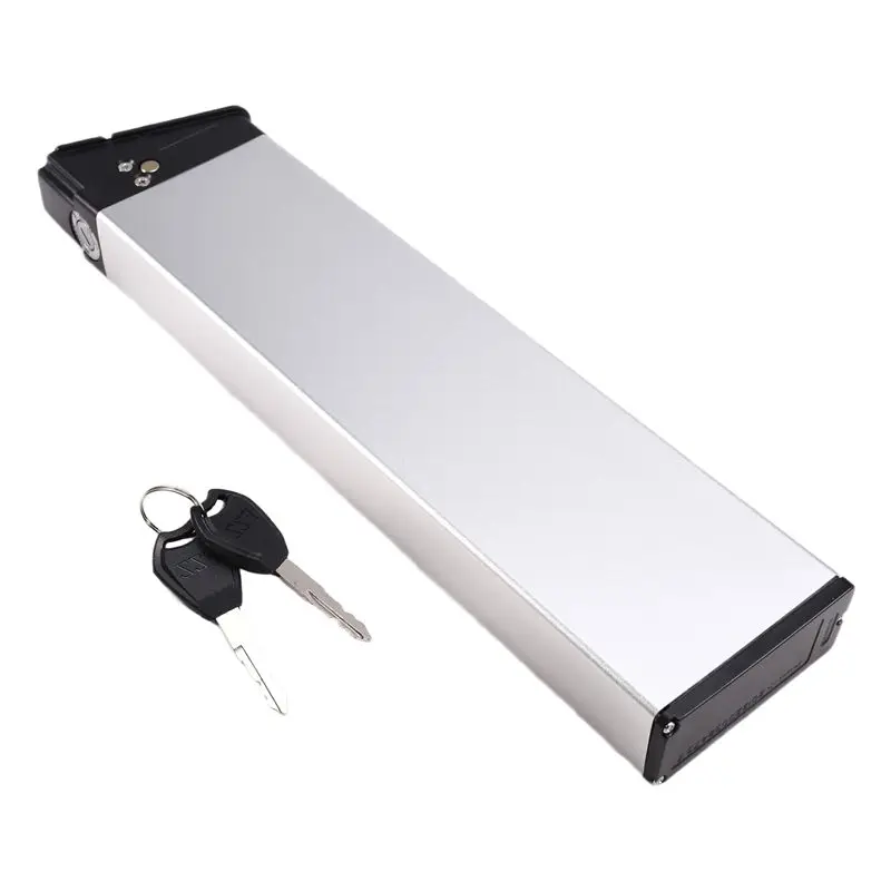 SQPP-36V 48V Electric Car Bike Lithium Battery Box Folding Bicycle Sea Battery Battery Case Aluminum Alloy Only Shell