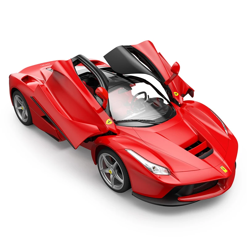 RASTAR Ferrari Laferrari RC Car Supercars 1:14 Scale 4.8V 600mAh LED Lights Open The Doors Toys Gifts For Child Adult
