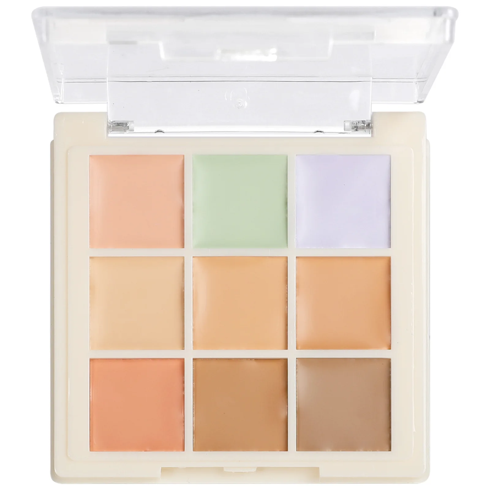 Print Logo Concealer Palette Full Coverage Concealer Cream Waterproof Brighten Face Base Korean Makeup Wholesale Bulk