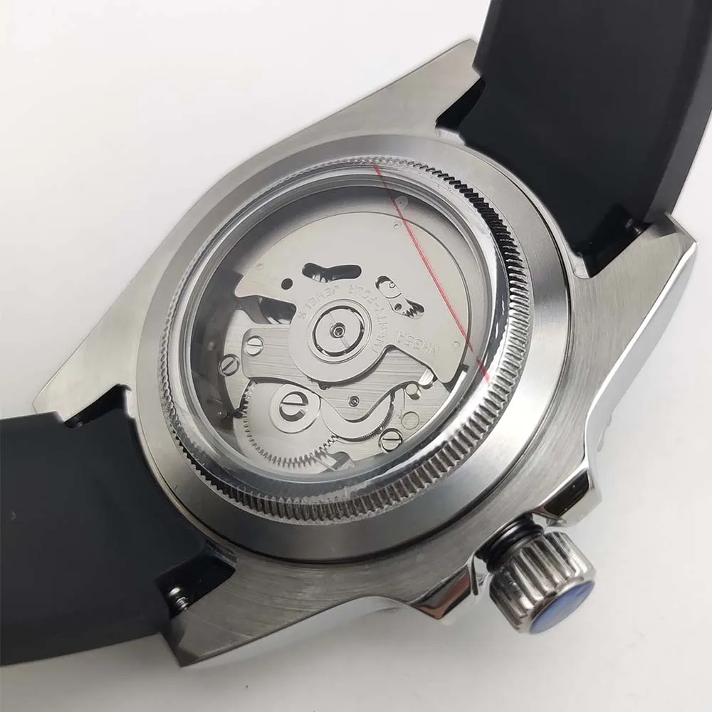 Men\'s Waterproof NH35 Automatic Mechanical Men\'s Watch Luminous Sterile Dial Men\'s Watch Sapphire