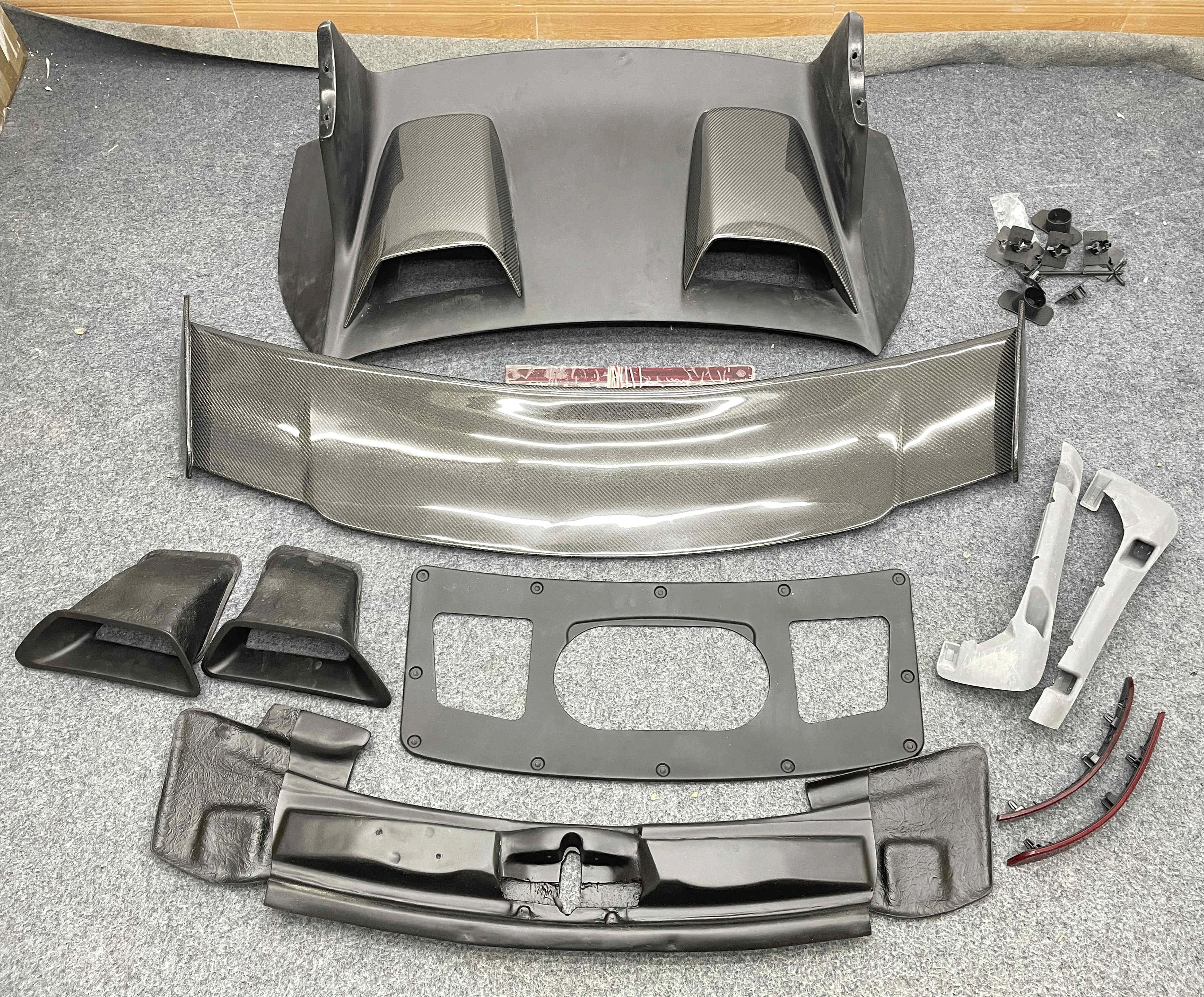 고품질 자동차 스포일러 포르쉐 911 991.2 GT3 맞춤형 자동차 스포일러
