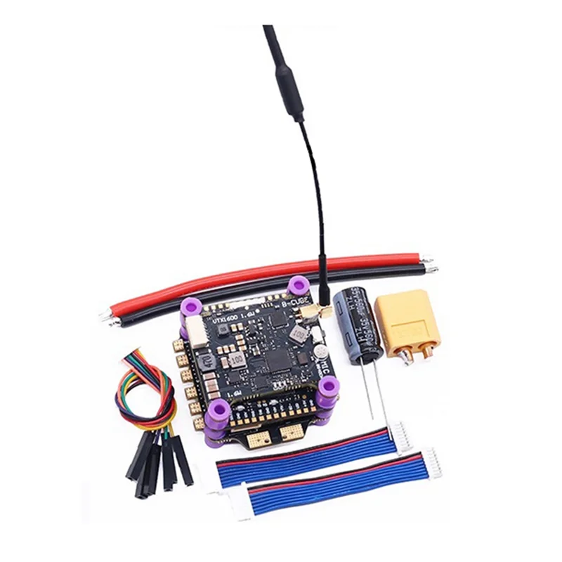 A97I-H743 45A 4-INI ESC VTX1600 3-6S ل RC FPV المتسابق الطائرة بدون طيار التحكم في الطيران المزدوج BEC 30.5 مللي متر X 30.5 مللي متر FPV كومة