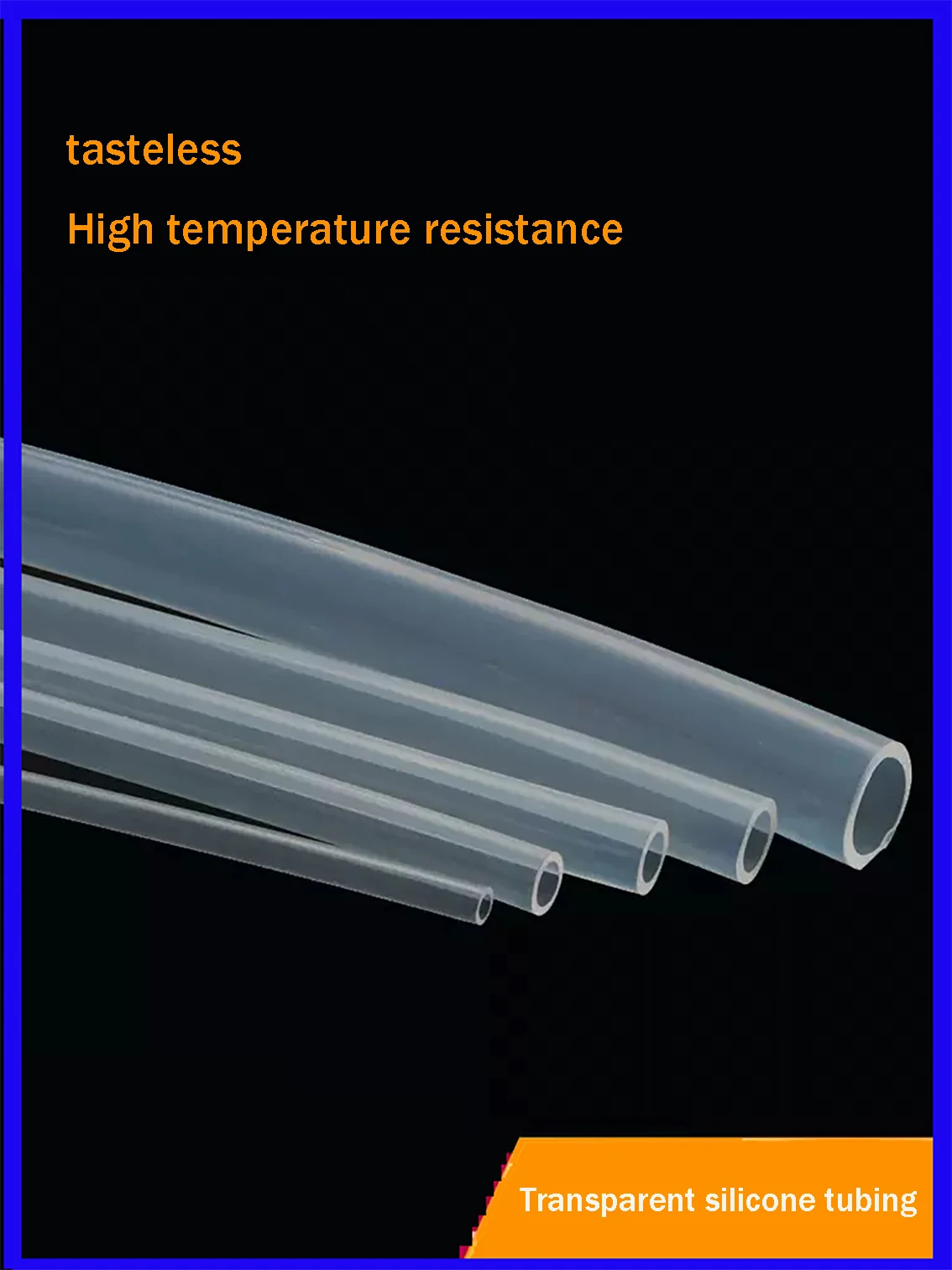 Odorless Silicone Tube Food Grade Transparent Silicone Rubber Tube Soft And High-temperature Resistant ID 0.5-38mm