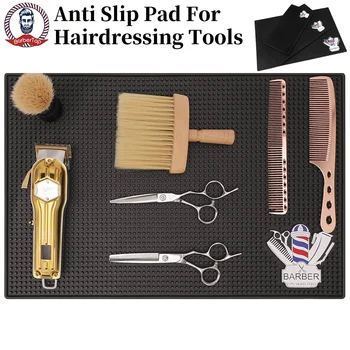 Soft  Non-Slip Hairdresser Mat Anti-Skid Cushion for Barber Shop Hair Salon Clipper Scissors Comb Pad Comfortable Tool Mat