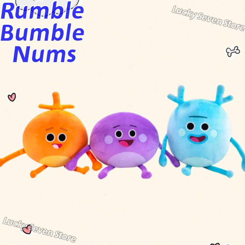 

Cartoon Arrival Grumble Bumble Nums Peripheral Products Puzzle Toys For Children 25CM Cute Soft Cartoons Room Decoration