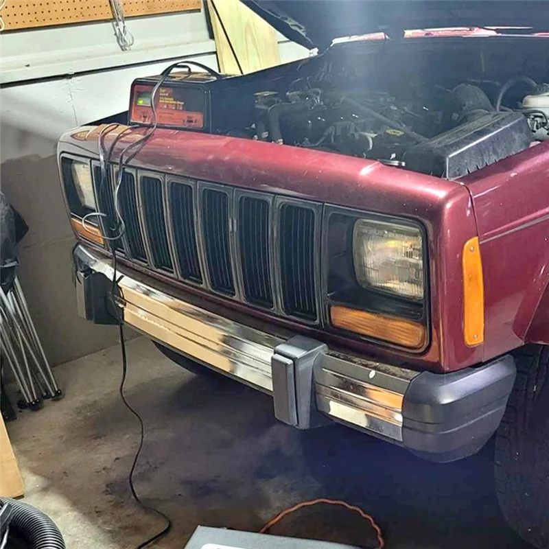 M93K-مجموعة باب المصباح ملحقات الكسوة 5EM72SW1 5EM73SW1 لسيارة جيب شيروكي 1998-2001 حواف المصباح الأمامي