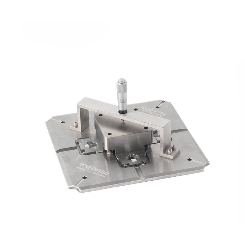 BFJIG-4P-SQ foursquare bare coating Z-axis Adjustable for polish jig fiber optic polishing fixture