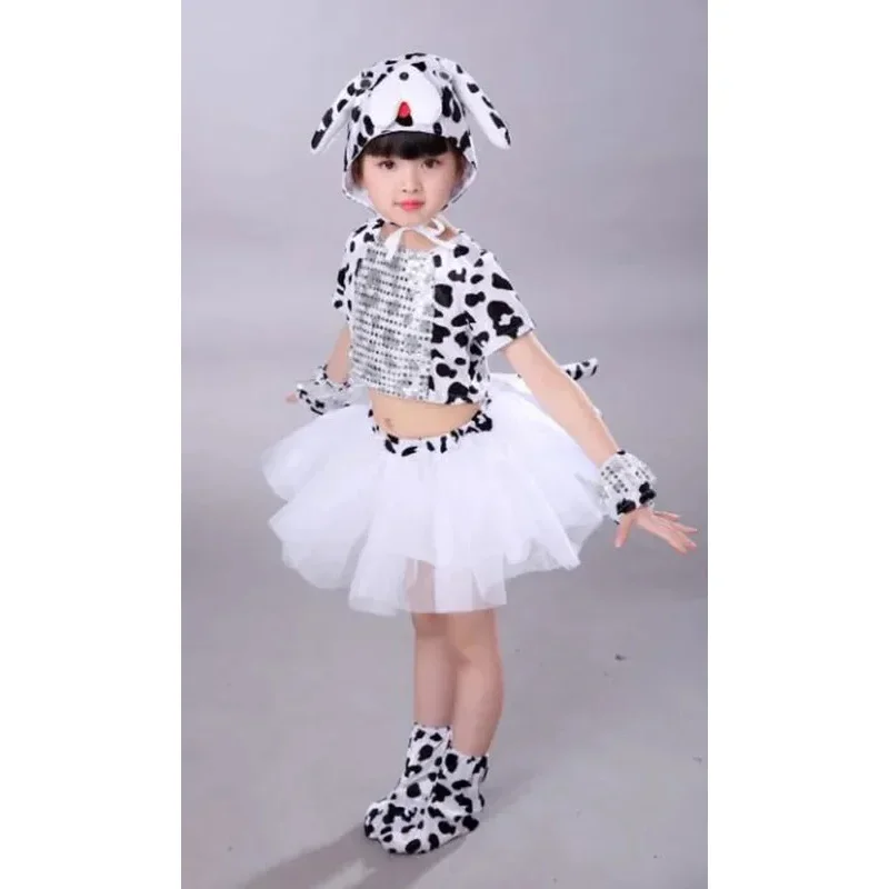 الدب البيت AA الأطفال طفل الحيوان متقطع ذيل الكلب توتو تنورة الدلماسية صبي فتاة هالوين حفلة تأثيري حلي جديد 2025 WKD001