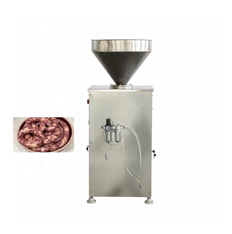 Professional Rapid Sausage Filler Electric Heavy Duty Sausage Stuffer High Automation Sausage Stuffer Machine