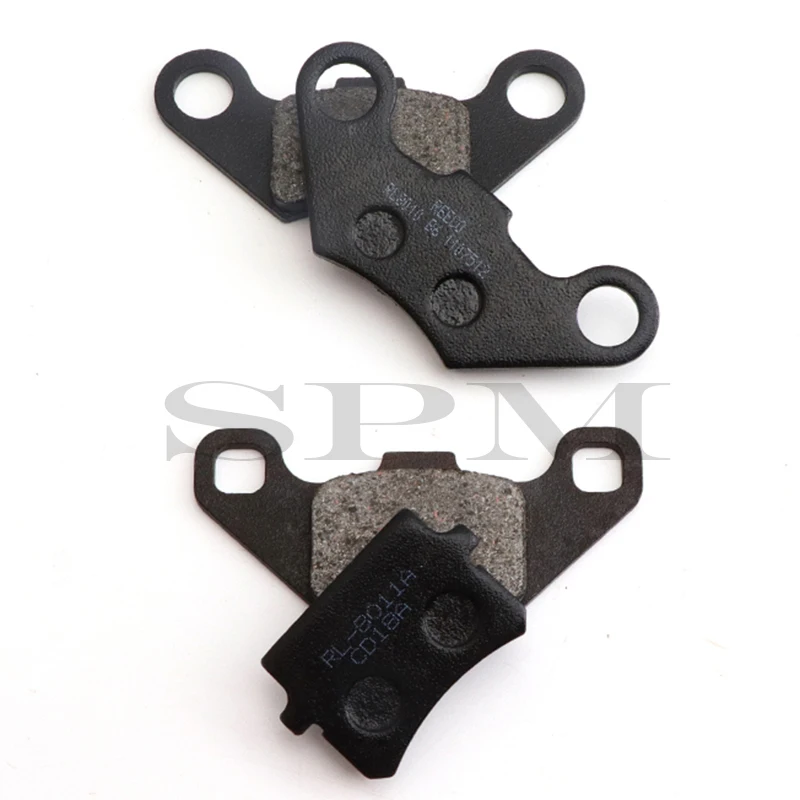 1 Pair Motorcycle Brakes Front Rear Disc Brake Pads Shoes For 50cc 70cc 110cc 125cc 150cc ATV Taotao Suzuki Kawasaki