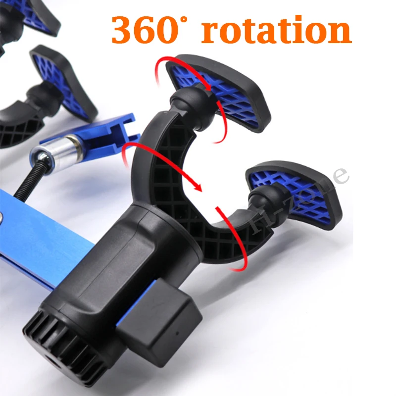 New Car Pit Sheet Metal Puller Quick Dent Repair Tool Aluminum Body Shaper Rotating Tension Rack for Car Pit Repair