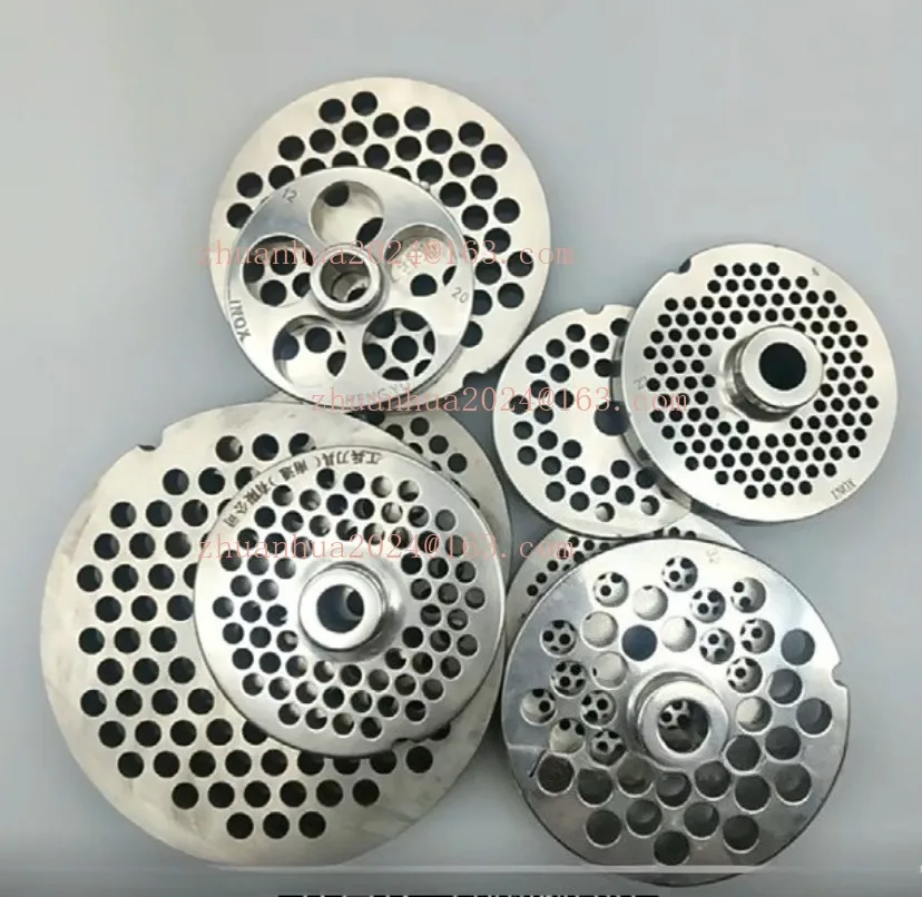 #22 Type Replaceable Meat Grinder Plate Hole 3-25mm Manganese Steel Chopper Disc For Mixer Food Chopper
