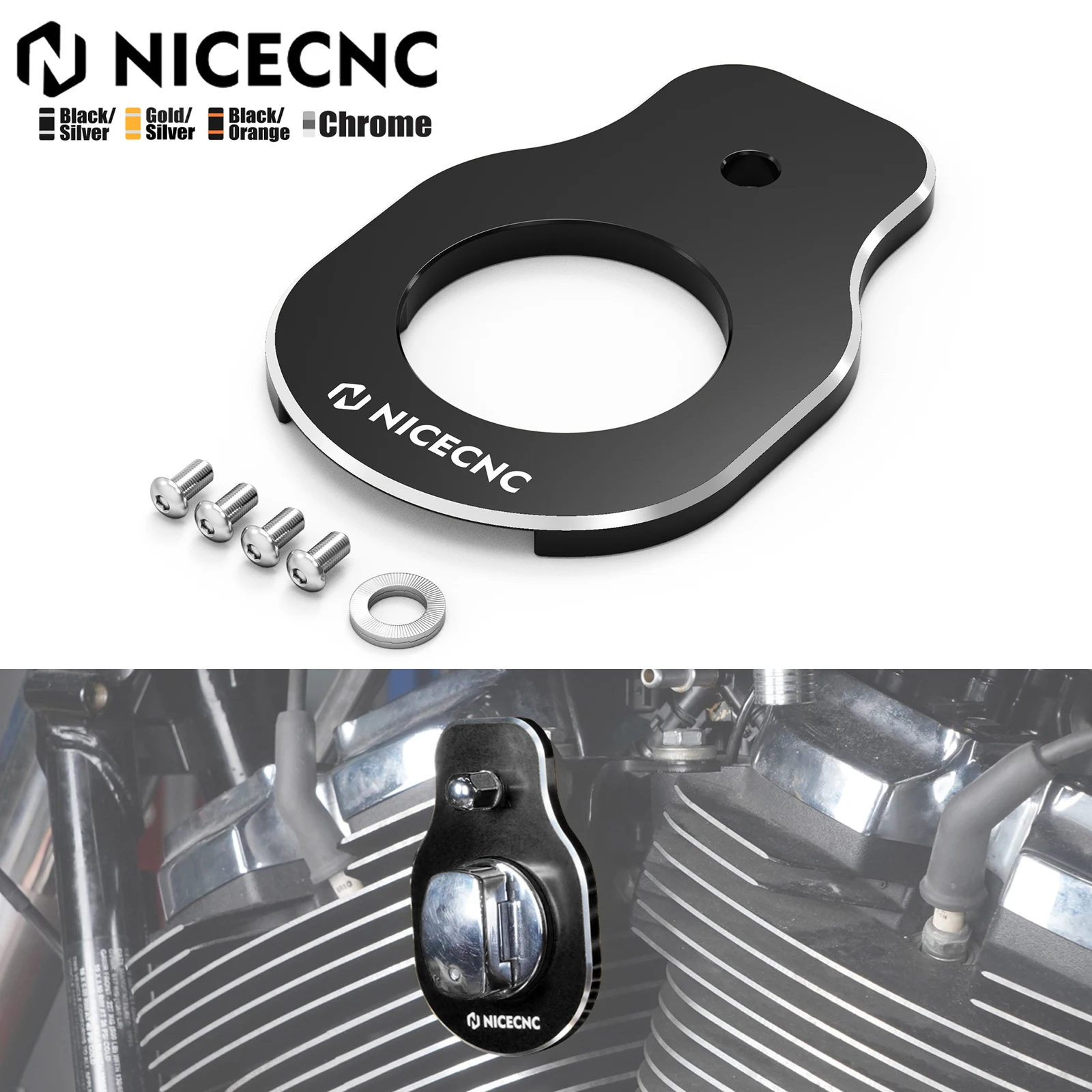 

For Harley 2006-2023 Street Glide FLHX Ignition Switch Bracket Road King Special FLHRXS 2017-2023 Ultra Limited Electra Glide