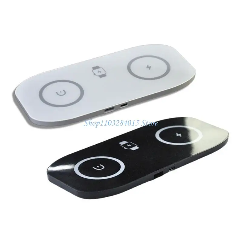 R6FF High Efficiency 32W Wireless Charging Pad Wireless Charging Dock for Everyday Use, Durability ABS Build