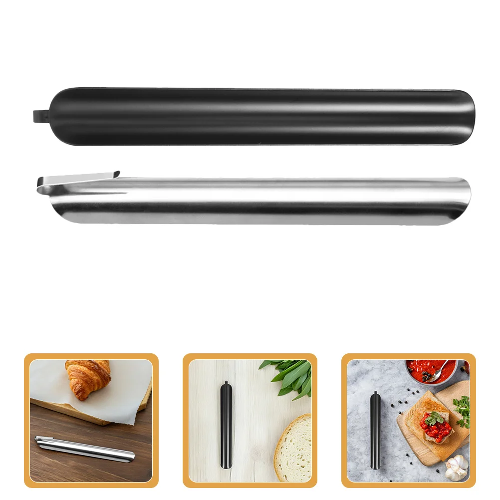 

2pcs Stainless Steel Crumb Scraper For Table Cleaning High Efficiency No Residue Tool For Restaurant Kitchen Office Use Durable