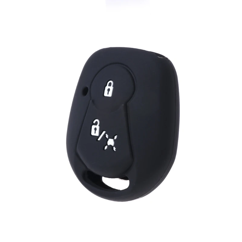 2 ปุ่มซิลิโคนรถสำหรับ Key Fob สำหรับสำหรับ SSANGYONG ACTYON KYRON Drop Shipping